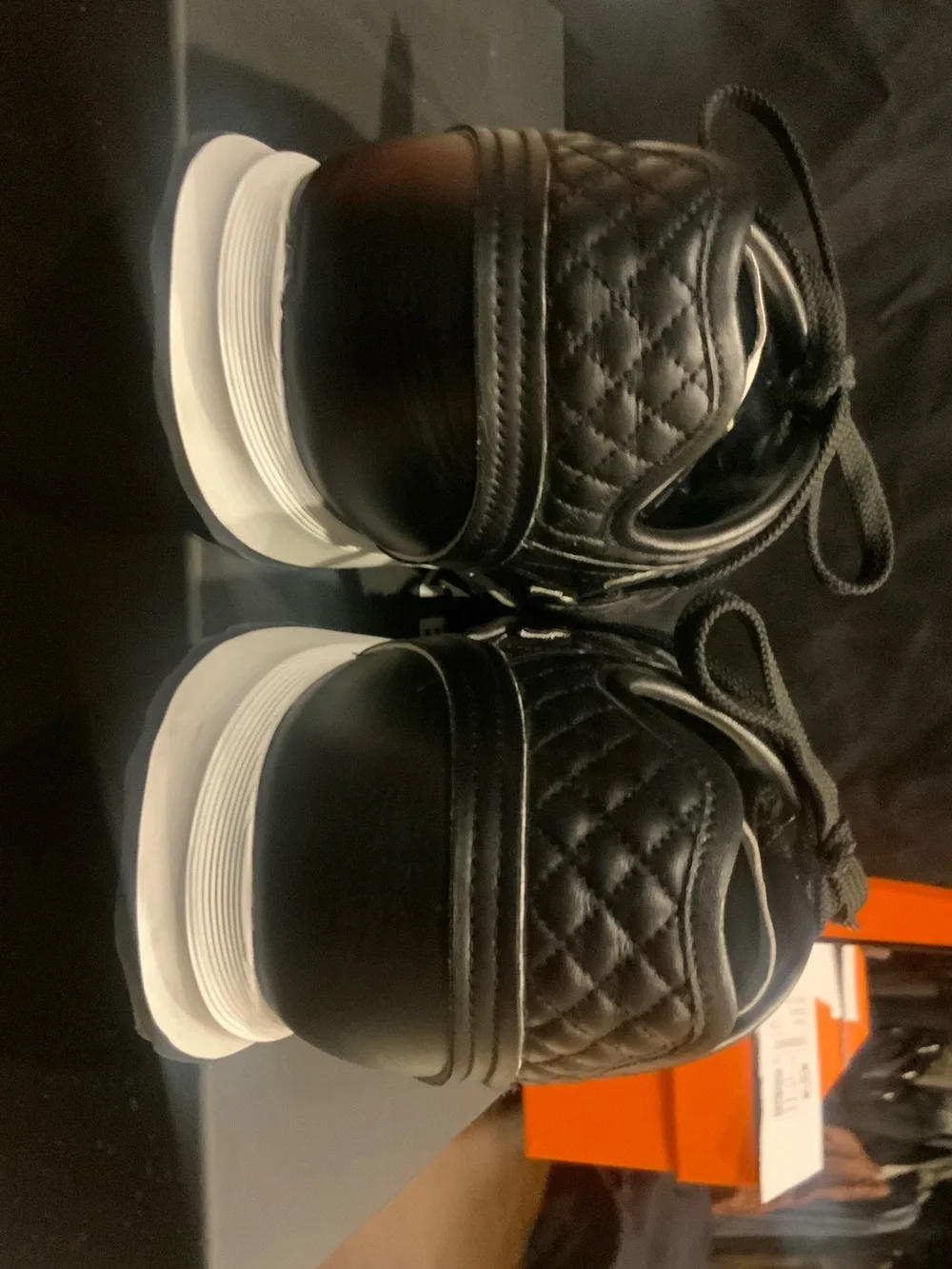 CHANEL trainer flat